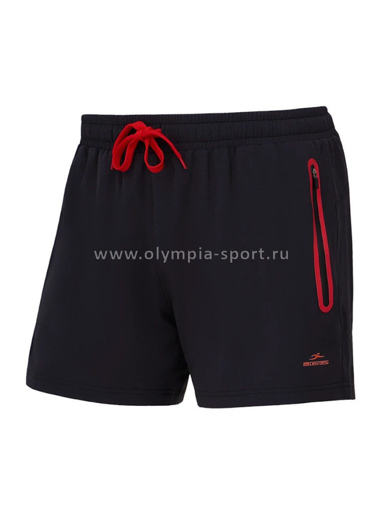 Шорты для плавания 25DEGREES Splash Black/Red, полиэстер