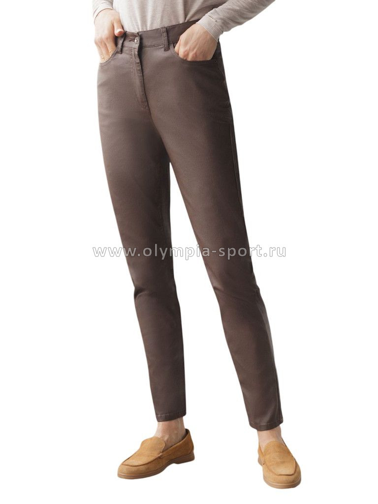 Брюки женские Vilatte D24.273 коричневый