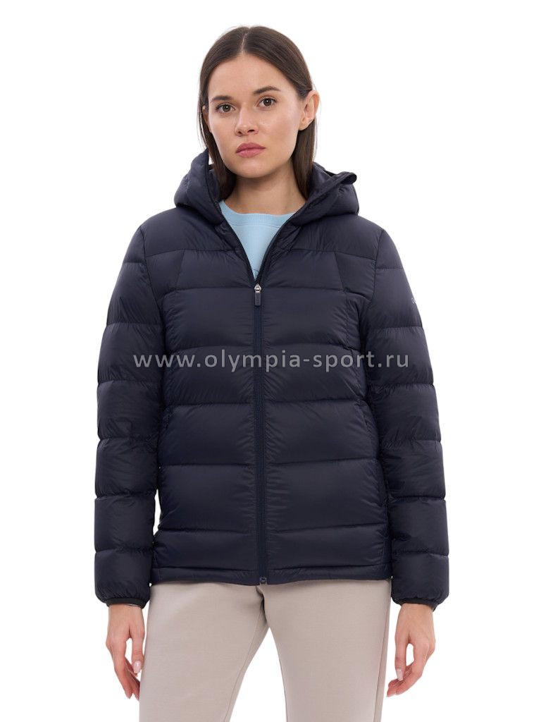 Пуховик женский Strobbs T3436-2, темно-синий