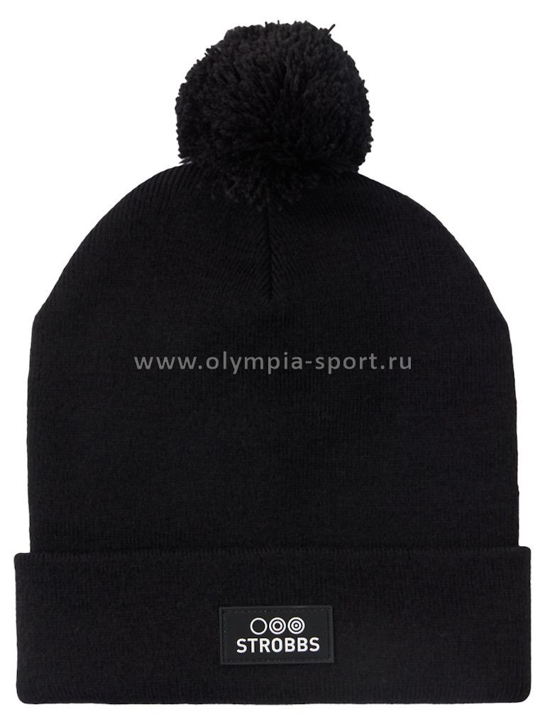 Шапка женская Strobbs M006-3 б/р черная