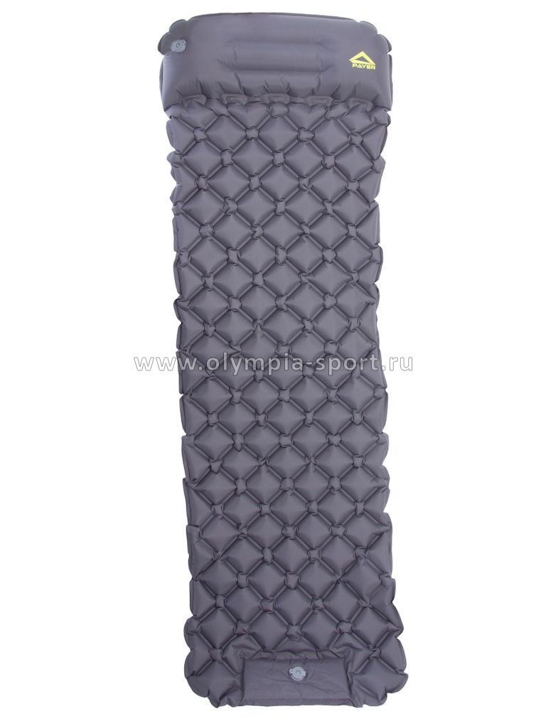 Коврик надувной NOVATEX Payer IM-05 с подушкой (графит)