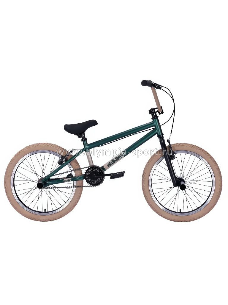 Велосипед TechTeam BMX Goof 20" (рама 18,7") зеленый